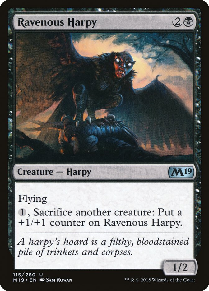 Ravenous Harpy [Core Set 2019] | Galaxy Games LLC