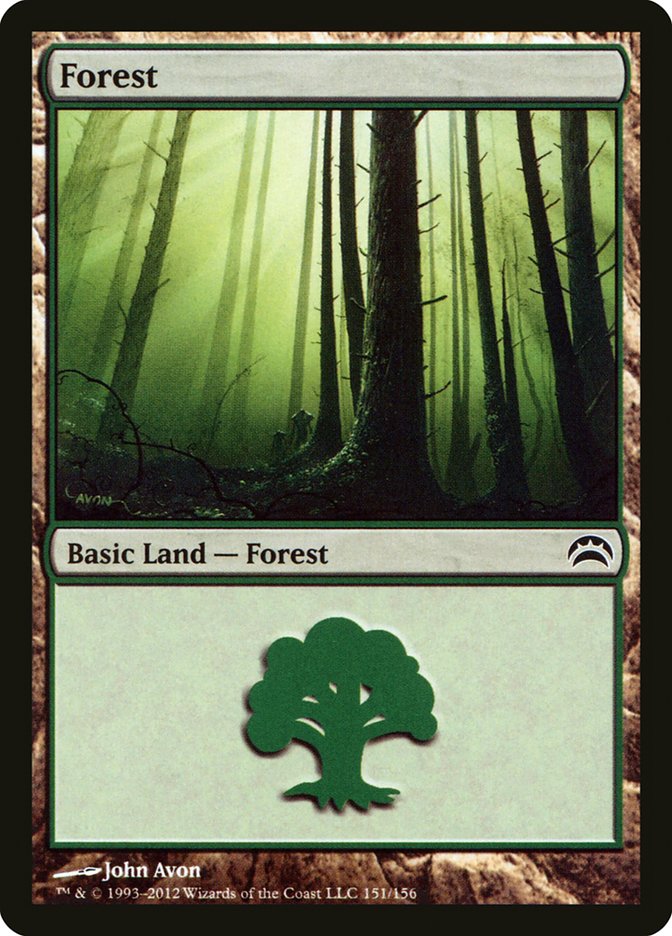 Forest (151) [Planechase 2012] | Galaxy Games LLC