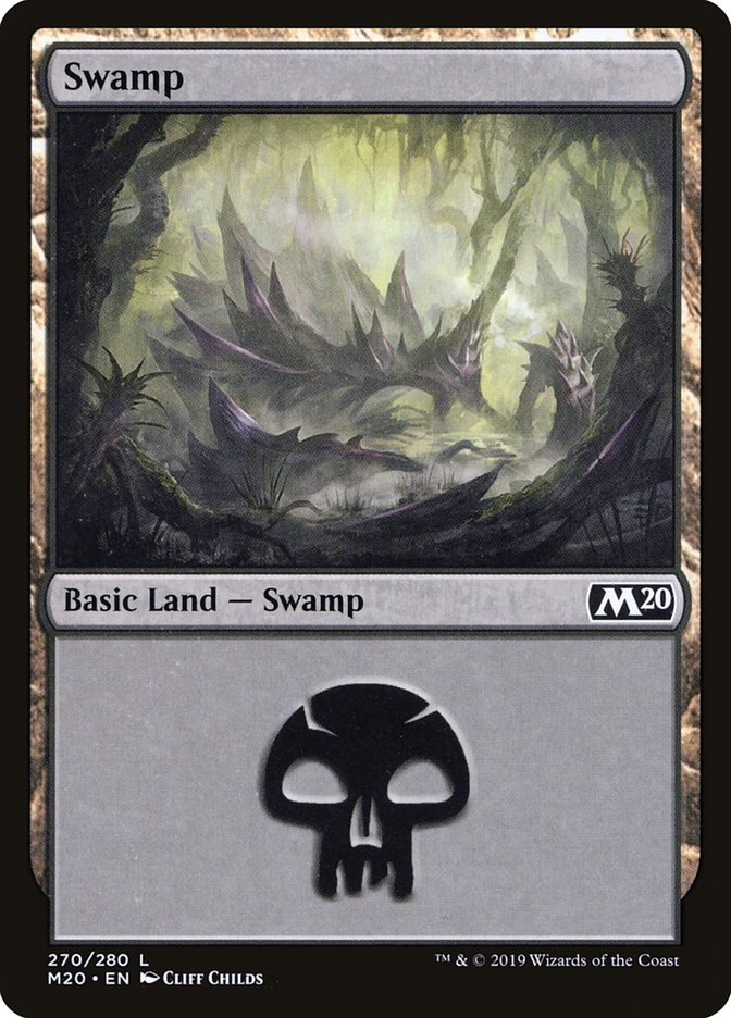 Swamp (270) [Core Set 2020] | Galaxy Games LLC