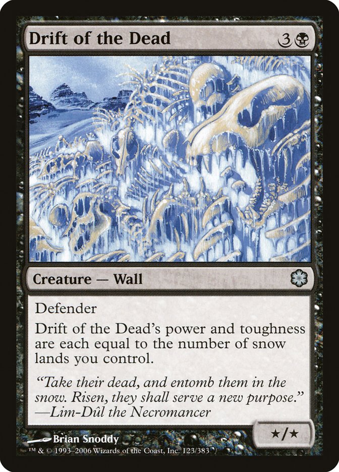 Drift of the Dead [Coldsnap Theme Decks] | Galaxy Games LLC