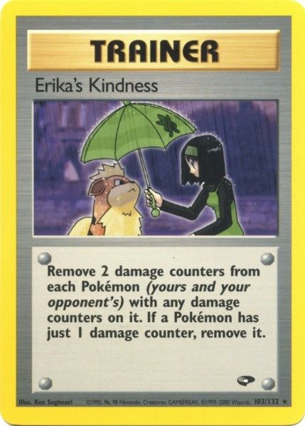 Erika's Kindness (103/132) [Gym Challenge Unlimited] | Galaxy Games LLC