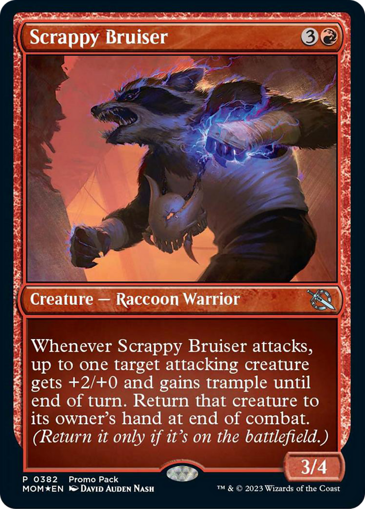Scrappy Bruiser (Promo Pack) [March of the Machine Promos] | Galaxy Games LLC