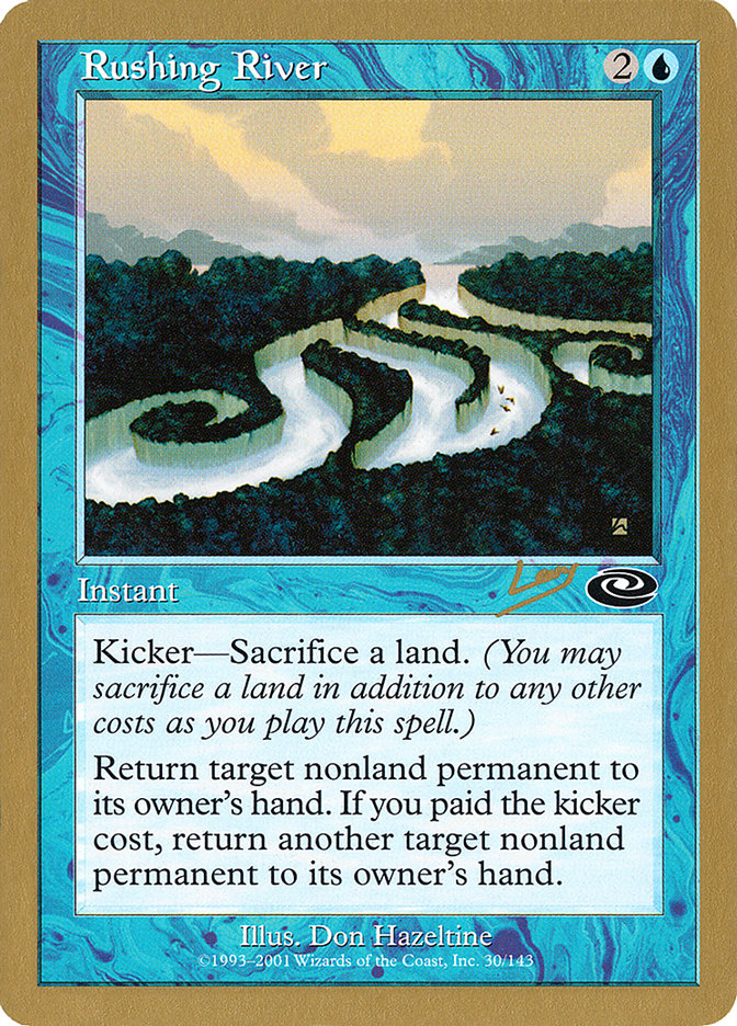 Rushing River (Raphael Levy) [World Championship Decks 2002] | Galaxy Games LLC