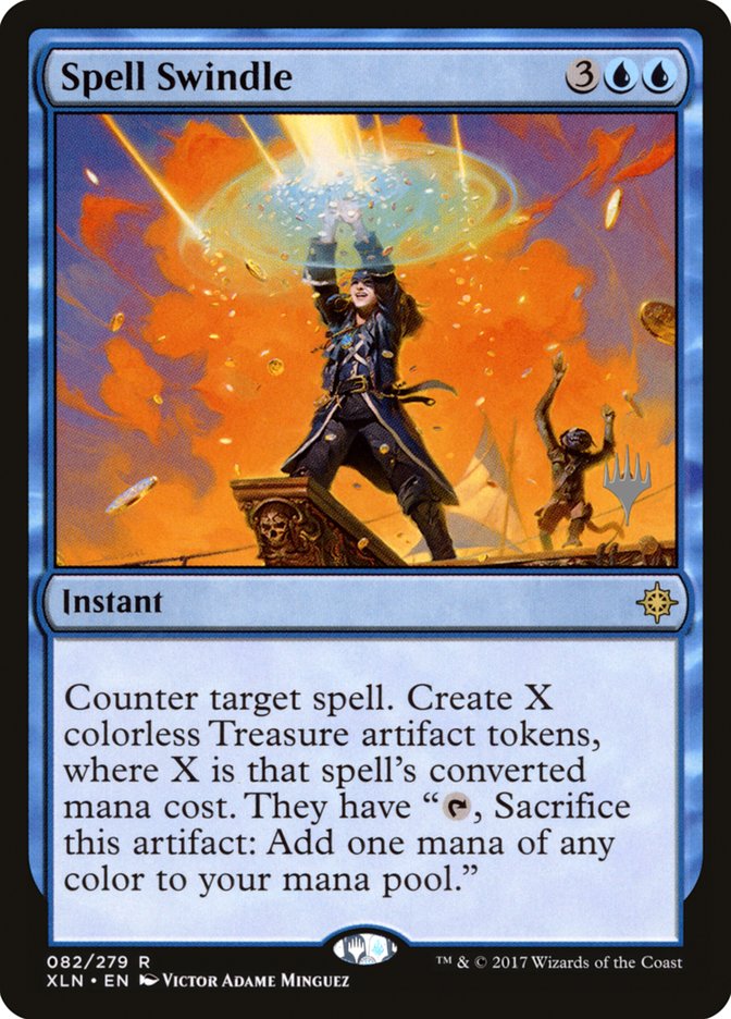 Spell Swindle (Promo Pack) [Ixalan Promos] | Galaxy Games LLC