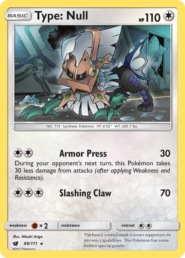 Type: Null (89/111) (Theme Deck Exclusive) [Sun & Moon: Crimson Invasion] | Galaxy Games LLC