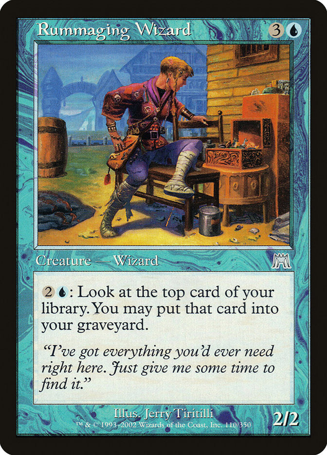 Rummaging Wizard [Onslaught] | Galaxy Games LLC