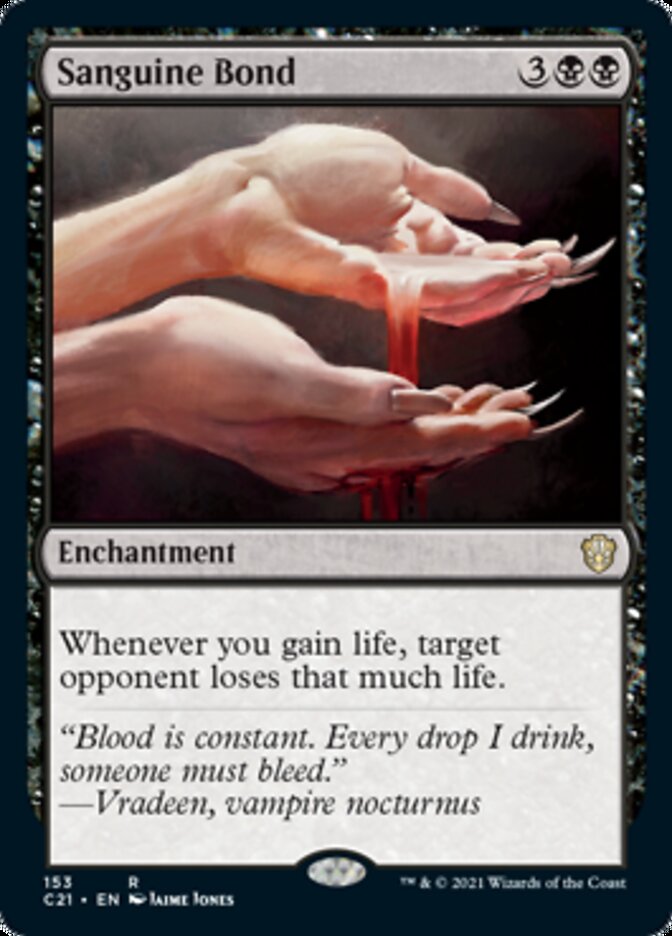 Sanguine Bond [Commander 2021] | Galaxy Games LLC