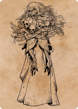 Myrkul, Lord of Bones Art Card (73) [Commander Legends: Battle for Baldur's Gate Art Series] | Galaxy Games LLC