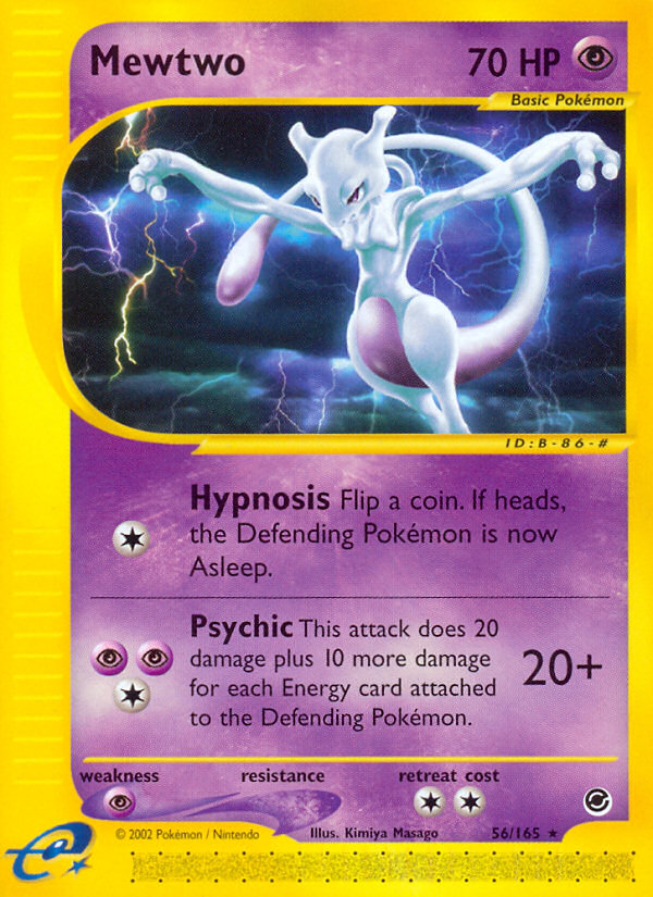 Mewtwo (56/165) [Expedition: Base Set] | Galaxy Games LLC