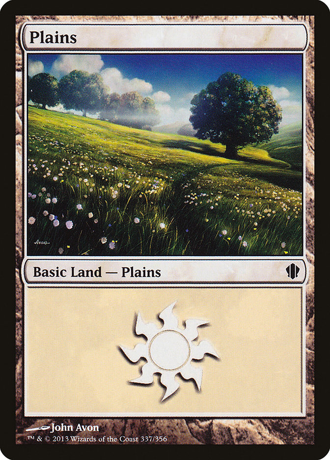 Plains (337) [Commander 2013] | Galaxy Games LLC