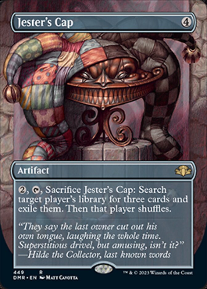 Jester's Cap (Borderless Alternate Art) [Dominaria Remastered] | Galaxy Games LLC