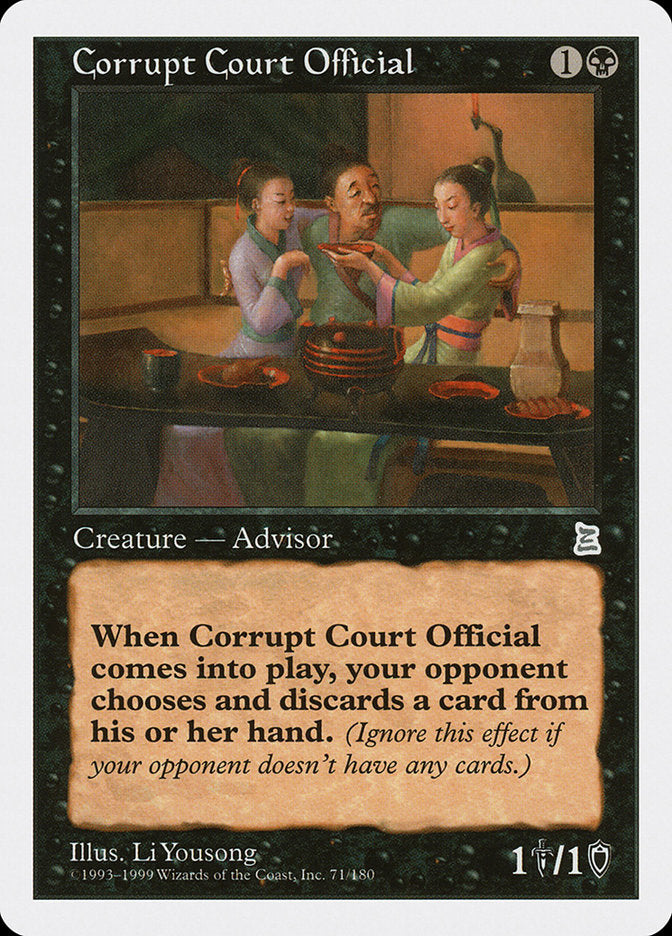Corrupt Court Official [Portal Three Kingdoms] | Galaxy Games LLC