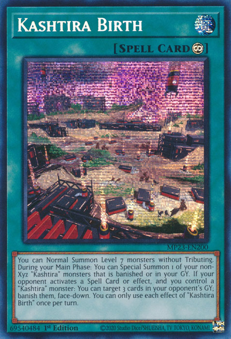 Kashtira Birth [MP23-EN200] Prismatic Secret Rare | Galaxy Games LLC