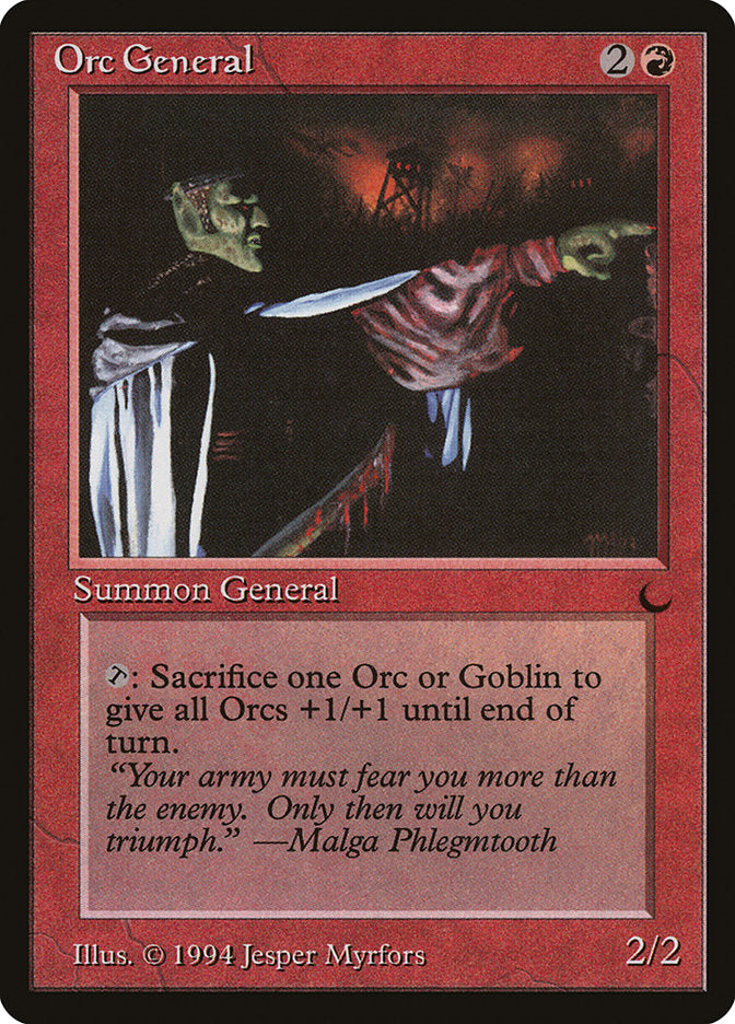 Orc General [The Dark] | Galaxy Games LLC