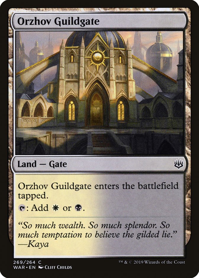 Orzhov Guildgate [War of the Spark] | Galaxy Games LLC