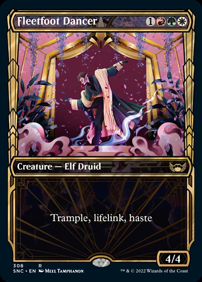 Fleetfoot Dancer (Showcase Golden Age) [Streets of New Capenna] | Galaxy Games LLC
