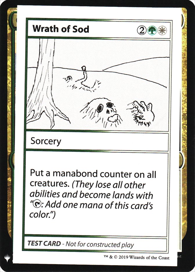 Wrath of Sod [Mystery Booster Playtest Cards] | Galaxy Games LLC