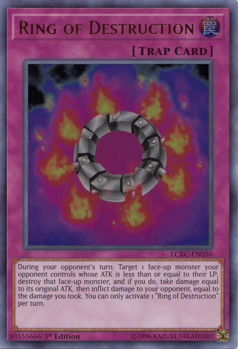 Ring of Destruction [LCKC-EN050] Ultra Rare | Galaxy Games LLC