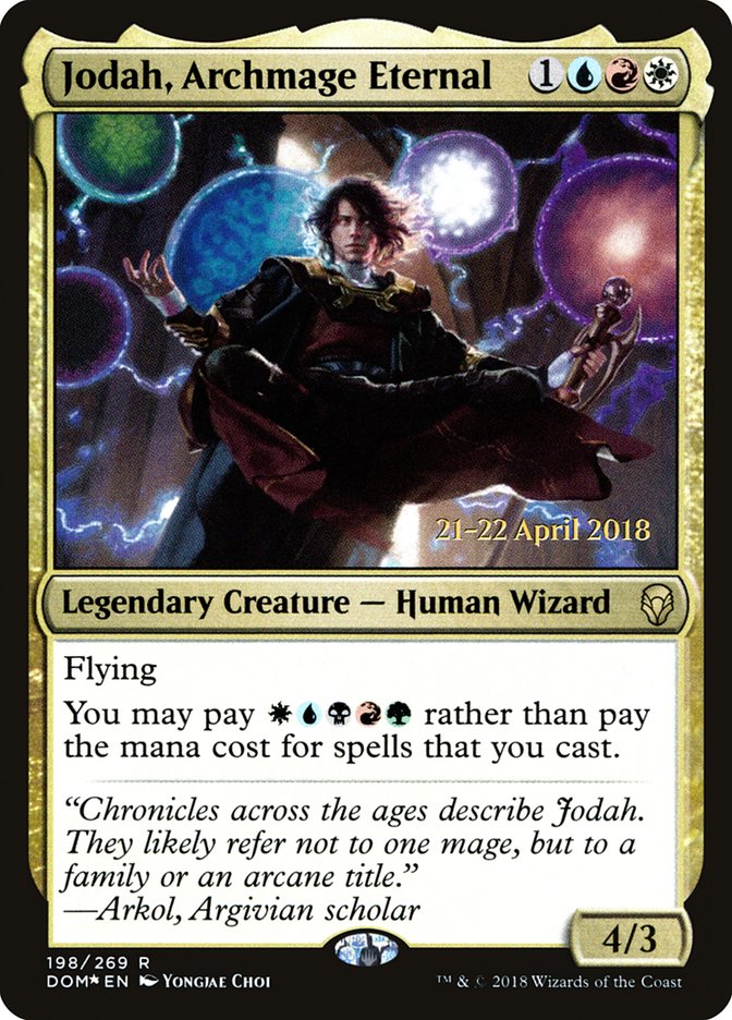 Jodah, Archmage Eternal [Dominaria Prerelease Promos] | Galaxy Games LLC