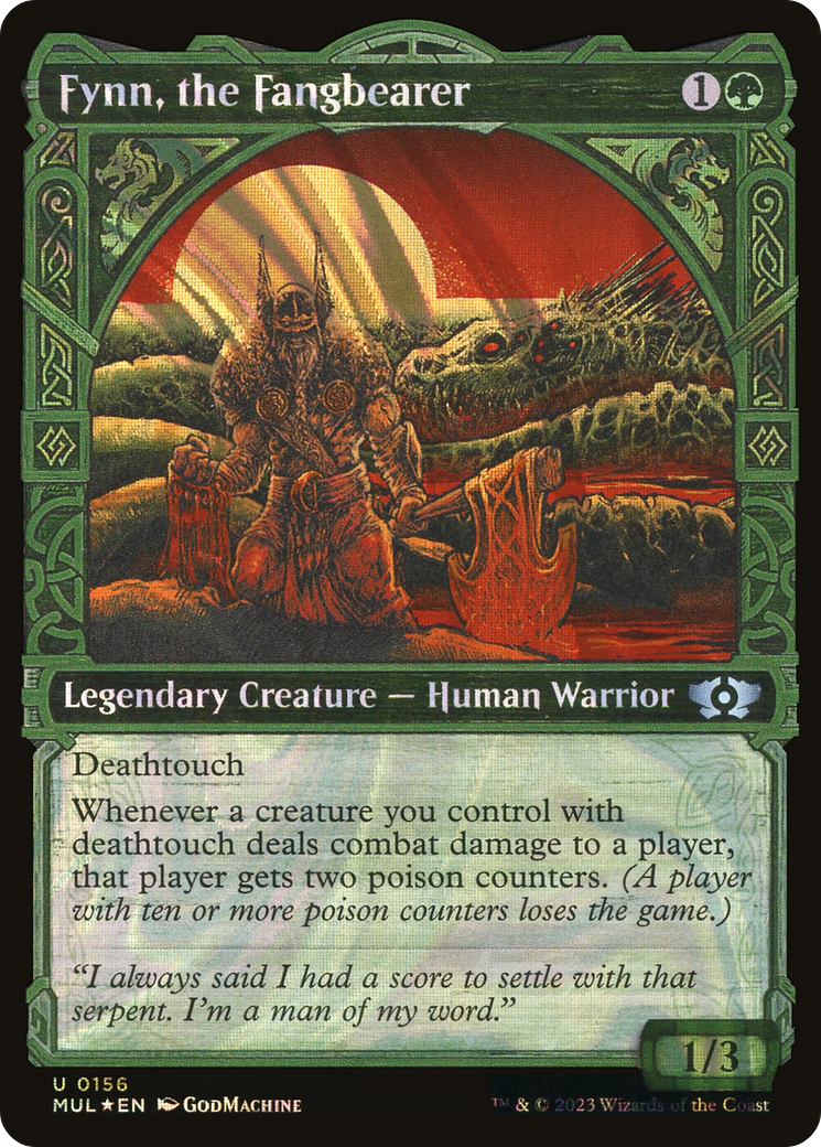 Fynn, the Fangbearer (Halo Foil) [Multiverse Legends] | Galaxy Games LLC