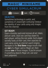 Cyber Simulacrum (Magic Minigame) [Kamigawa: Neon Dynasty Minigame] | Galaxy Games LLC