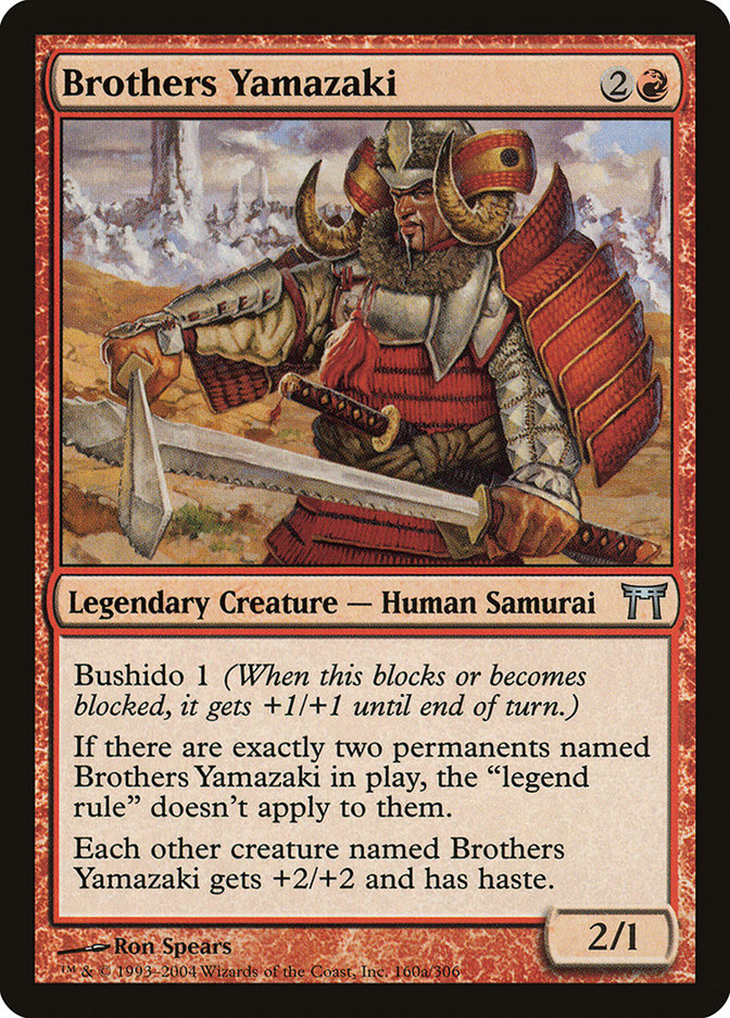 Brothers Yamazaki (160a/306) [Champions of Kamigawa] | Galaxy Games LLC