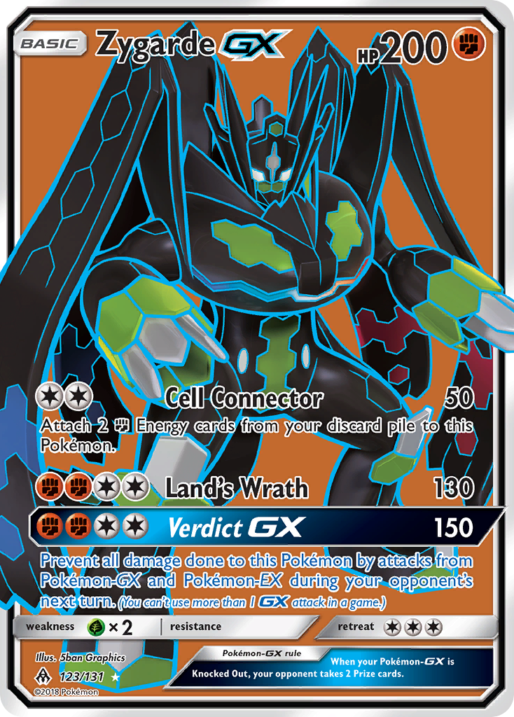 Zygarde GX (123/131) [Sun & Moon: Forbidden Light] | Galaxy Games LLC