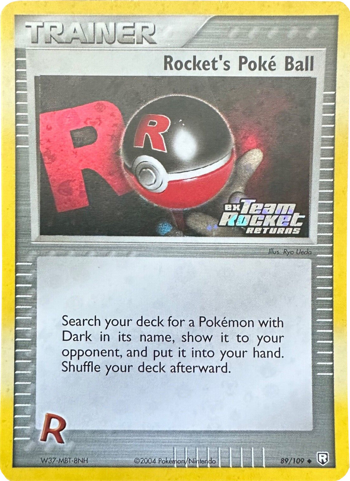 Rocket's Poke Ball (89/109) (Stamped) [EX: Team Rocket Returns] | Galaxy Games LLC