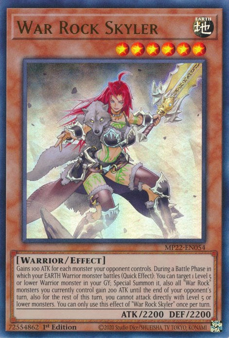 War Rock Skyler [MP22-EN054] Ultra Rare | Galaxy Games LLC