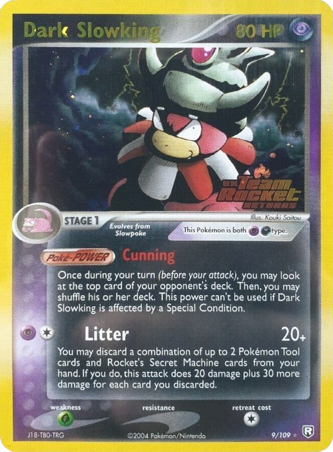 Dark Slowking (9/109) (Stamped) [EX: Team Rocket Returns] | Galaxy Games LLC