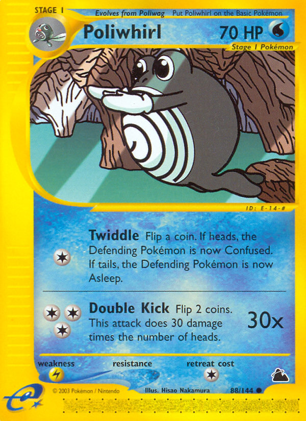 Poliwhirl (88/144) [Skyridge] | Galaxy Games LLC