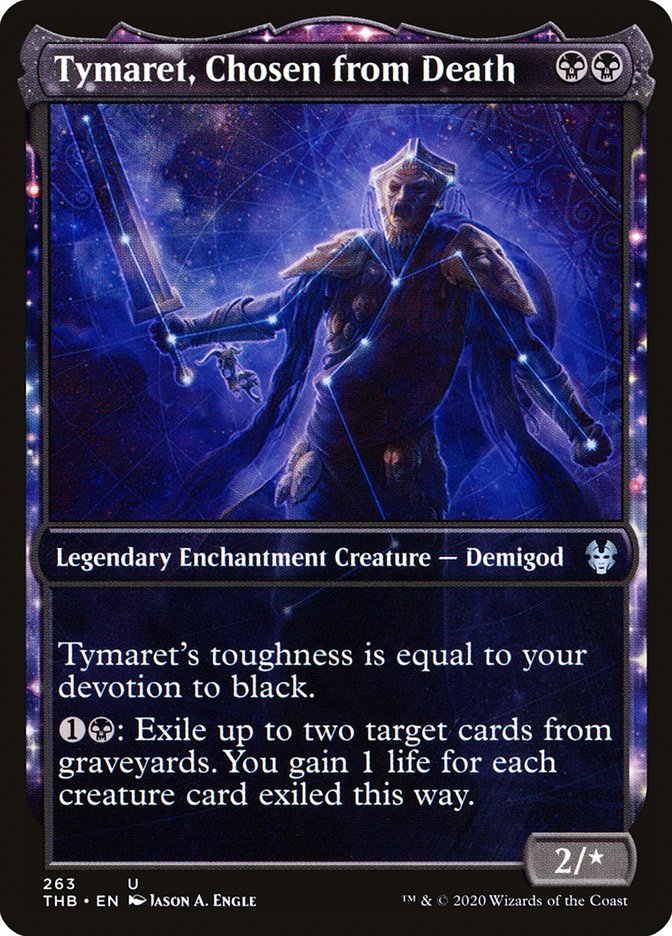 Tymaret, Chosen from Death (Showcase) [Theros Beyond Death] | Galaxy Games LLC