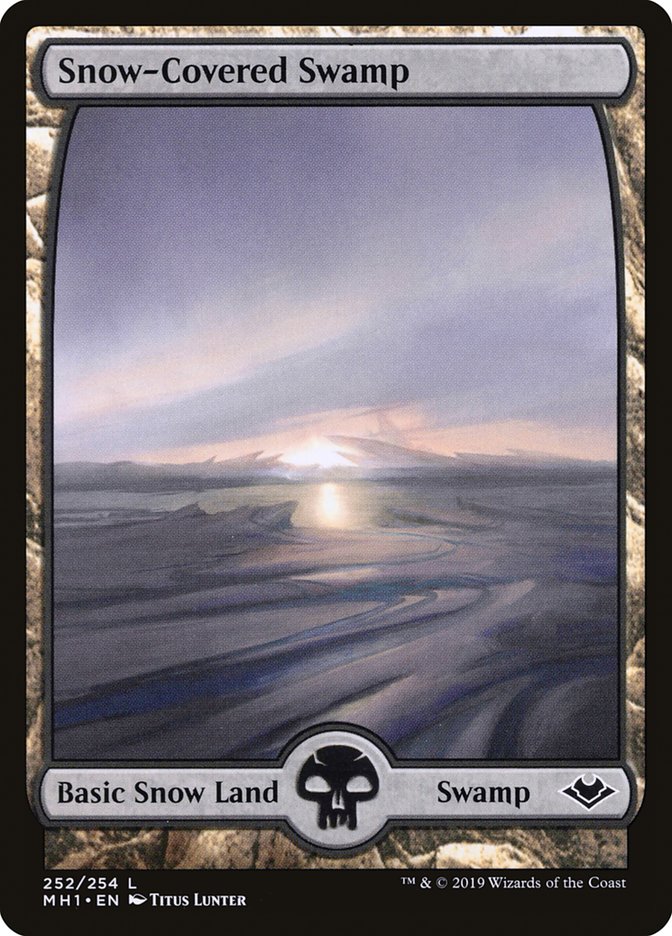 Snow-Covered Swamp [Modern Horizons] | Galaxy Games LLC