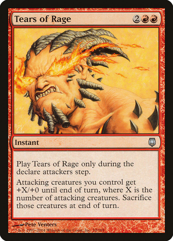 Tears of Rage [Darksteel] | Galaxy Games LLC