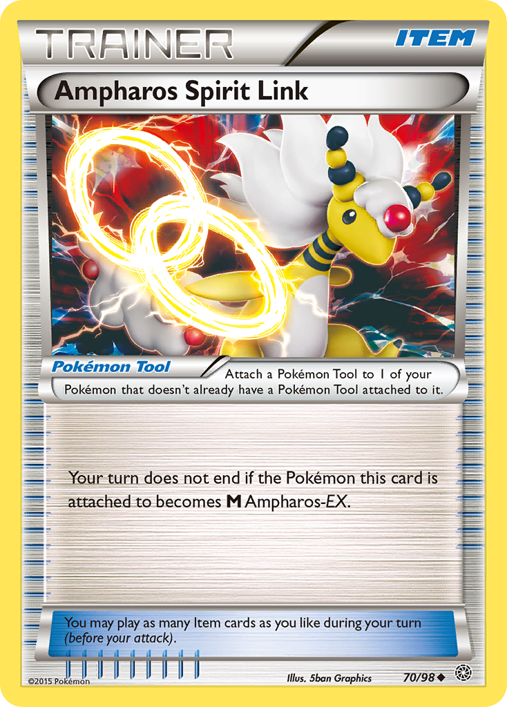 Ampharos Spirit Link (70/98) [XY: Ancient Origins] | Galaxy Games LLC