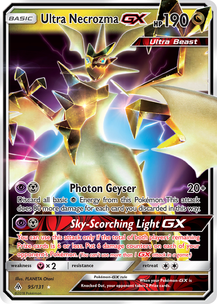 Ultra Necrozma GX (95/131) [Sun & Moon: Forbidden Light] | Galaxy Games LLC