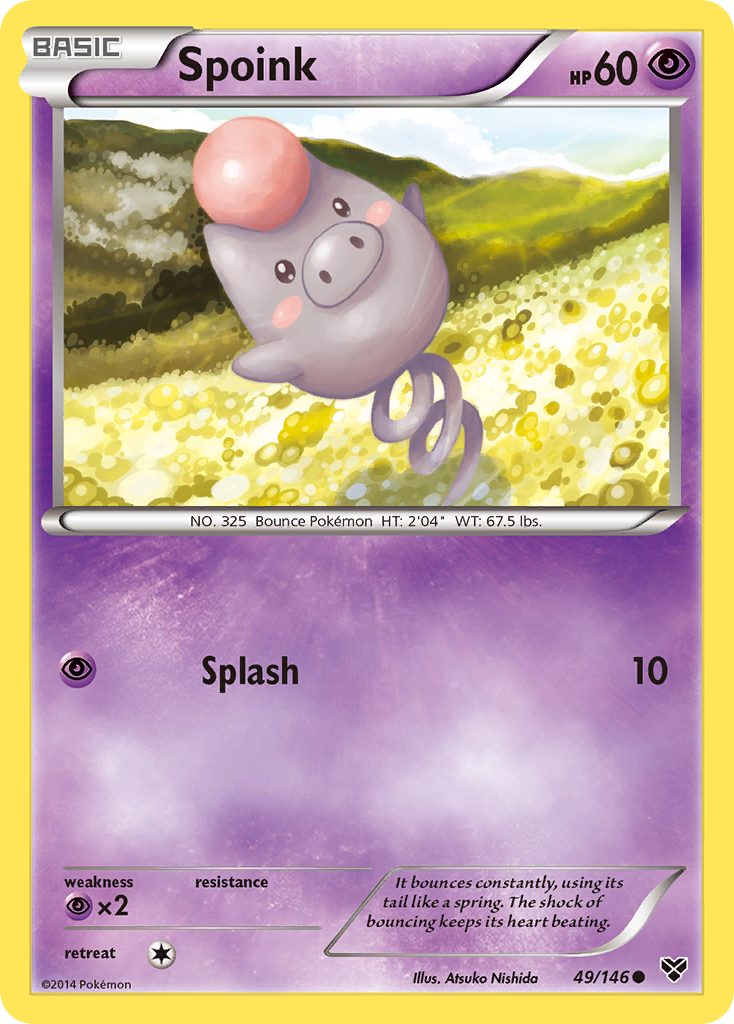 Spoink (49/146) [XY: Base Set] | Galaxy Games LLC