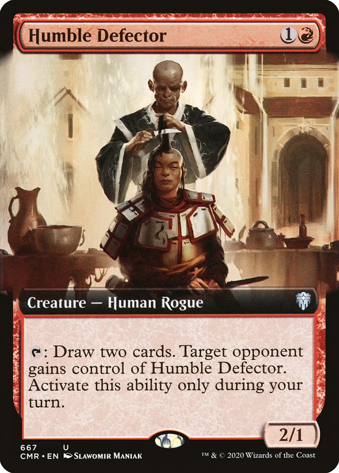 Humble Defector (Extended Art) [Commander Legends] | Galaxy Games LLC