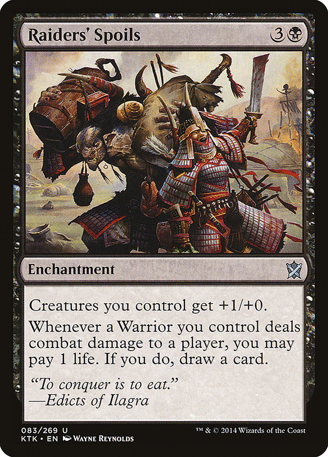 Raiders' Spoils [Khans of Tarkir] | Galaxy Games LLC