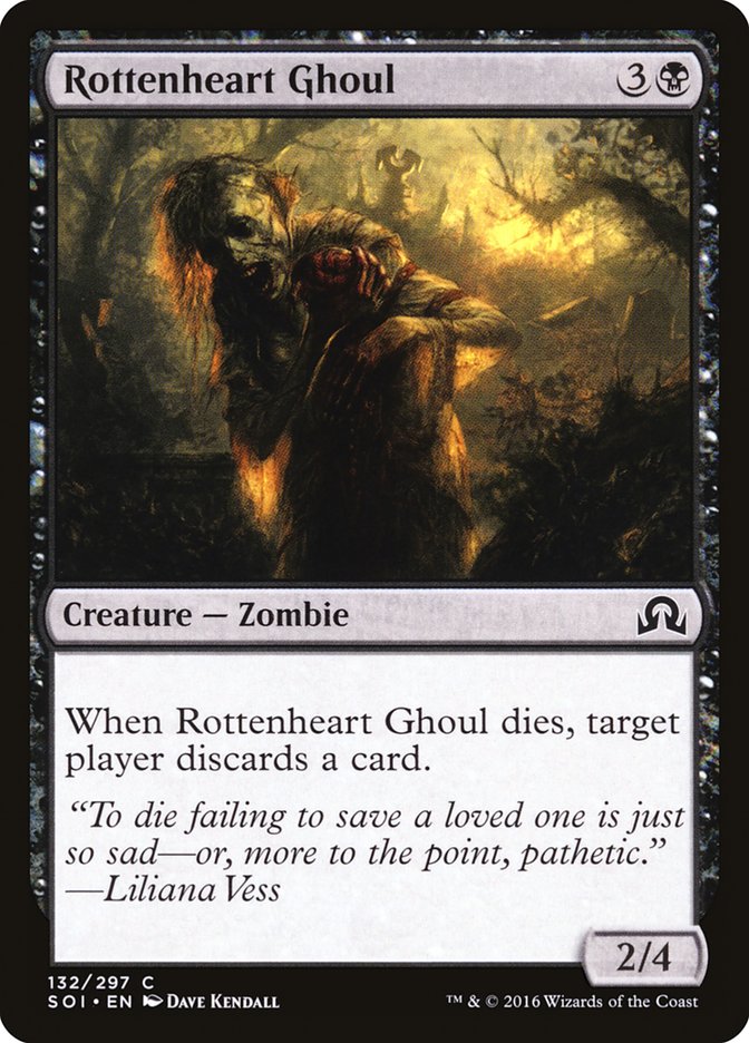 Rottenheart Ghoul [Shadows over Innistrad] | Galaxy Games LLC