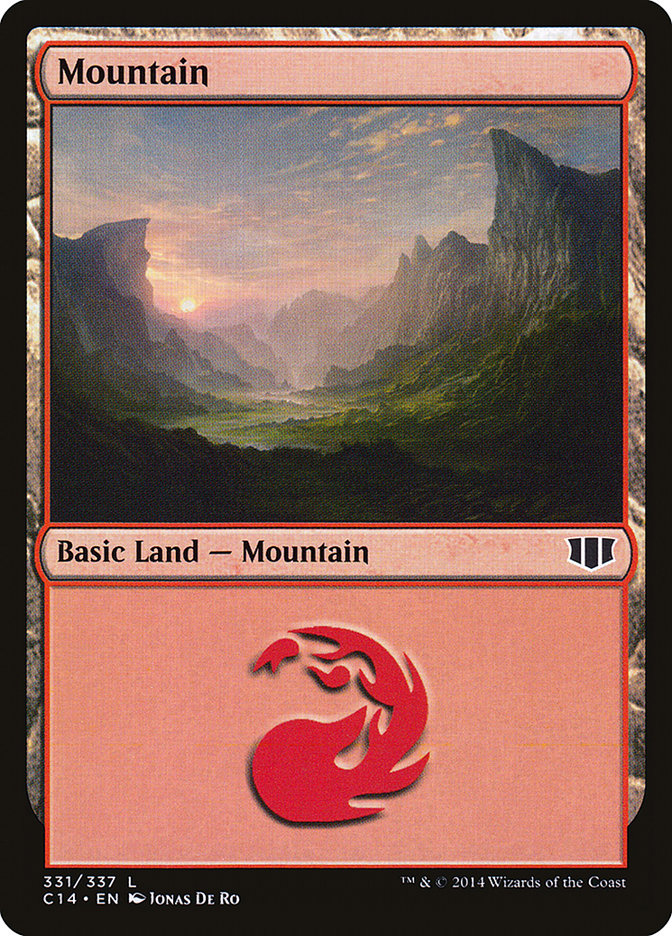 Mountain (331) [Commander 2014] | Galaxy Games LLC