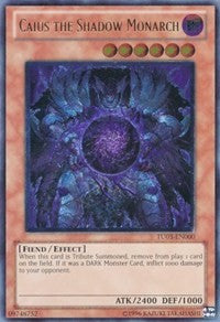 Caius the Shadow Monarch [TU03-EN000] Ultimate Rare | Galaxy Games LLC