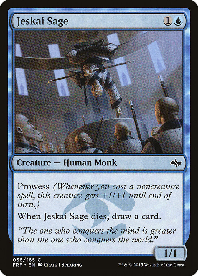 Jeskai Sage [Fate Reforged] | Galaxy Games LLC