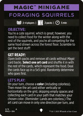 Foraging Squirrels (Magic Minigame) [Modern Horizons 2 Minigame] | Galaxy Games LLC