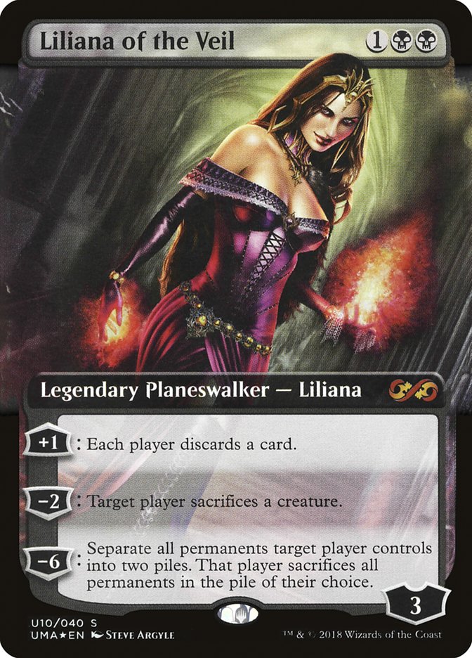 Liliana of the Veil (Topper) [Ultimate Masters Box Topper] | Galaxy Games LLC