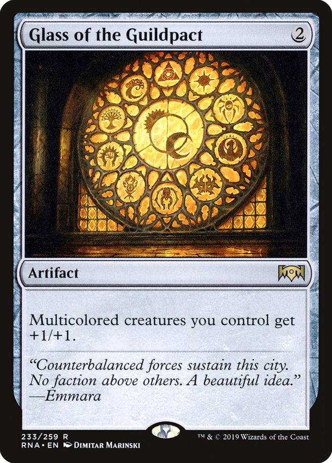 Glass of the Guildpact [Ravnica Allegiance] | Galaxy Games LLC