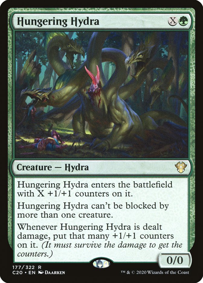 Hungering Hydra [Commander 2020] | Galaxy Games LLC