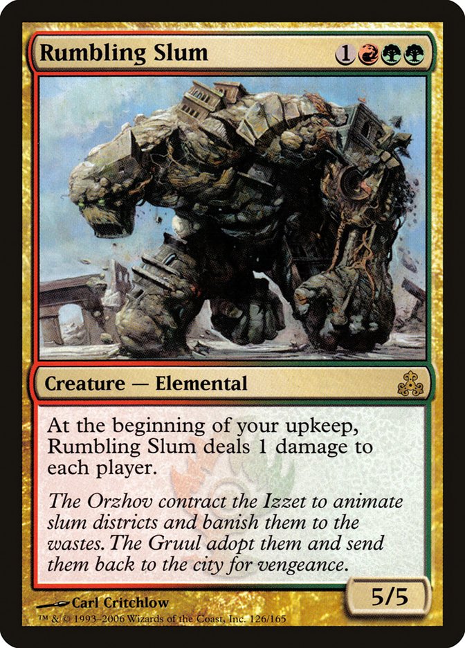 Rumbling Slum [Guildpact] | Galaxy Games LLC