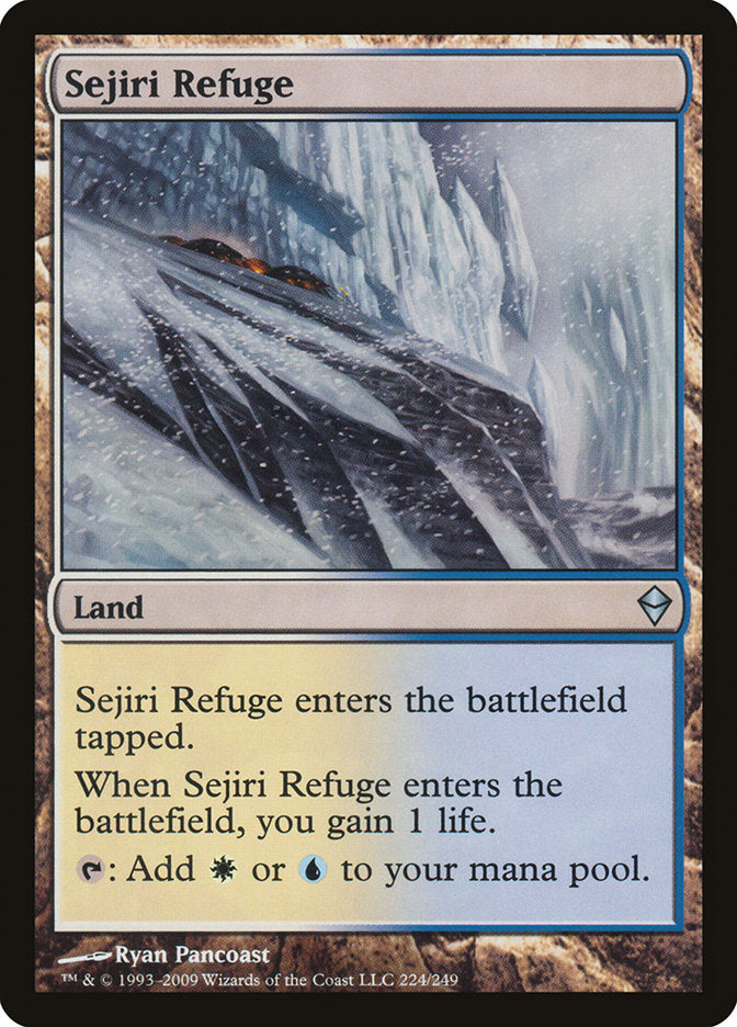 Sejiri Refuge [Zendikar] | Galaxy Games LLC