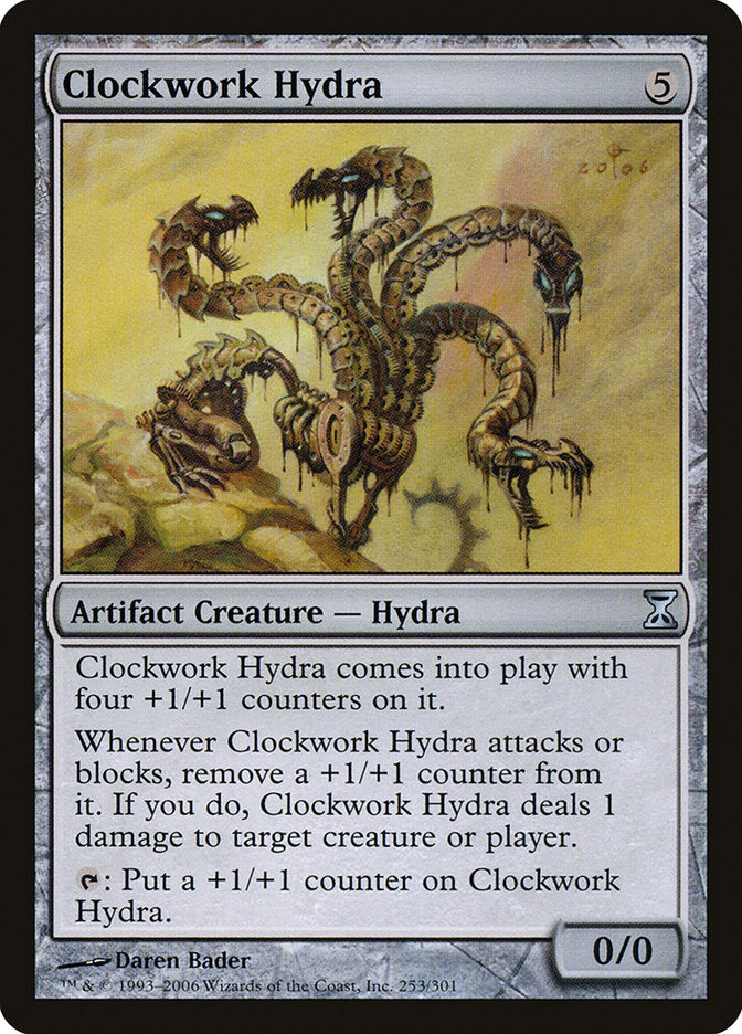 Clockwork Hydra [Time Spiral] | Galaxy Games LLC